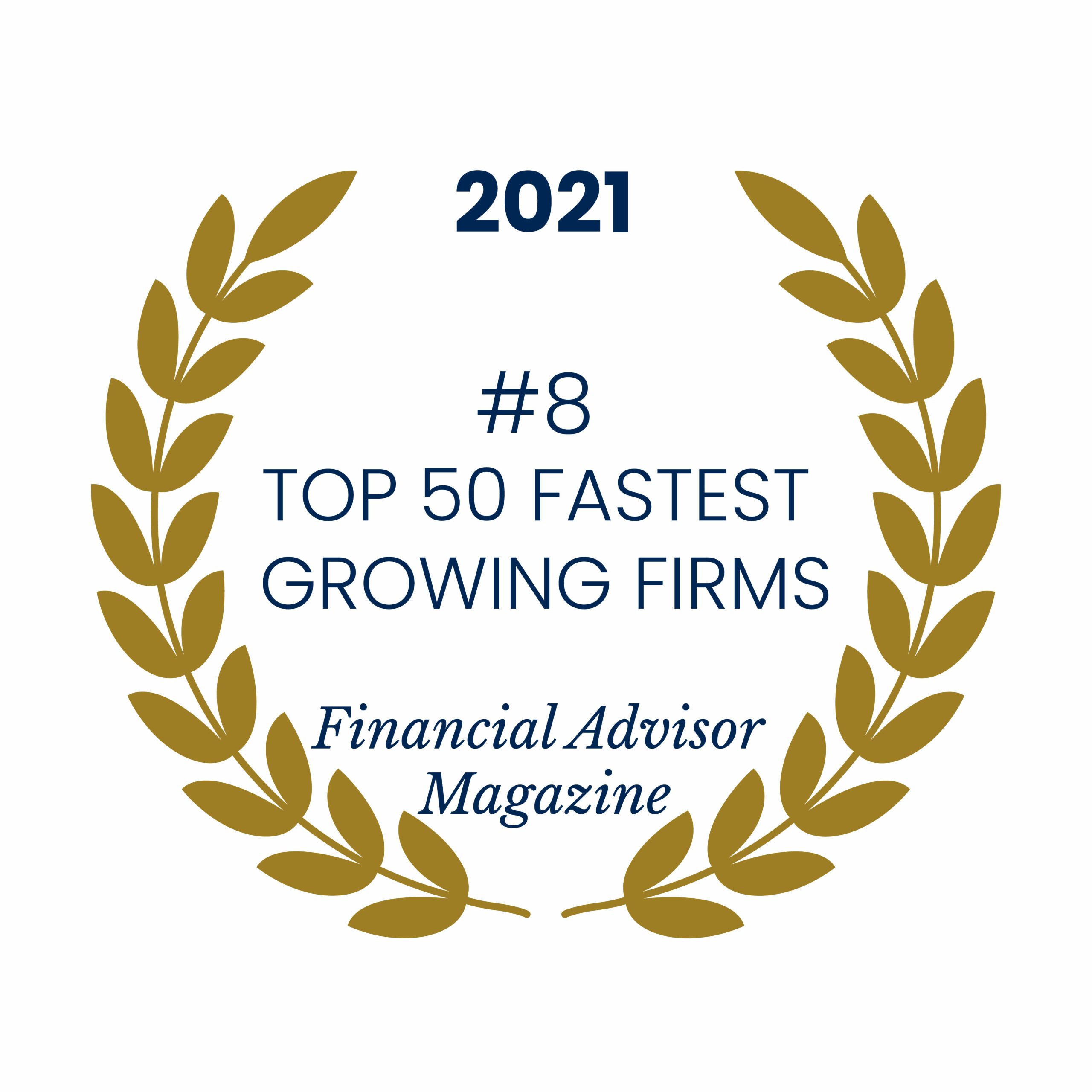 2021 #8 Top 50 Fastest Growing Firms