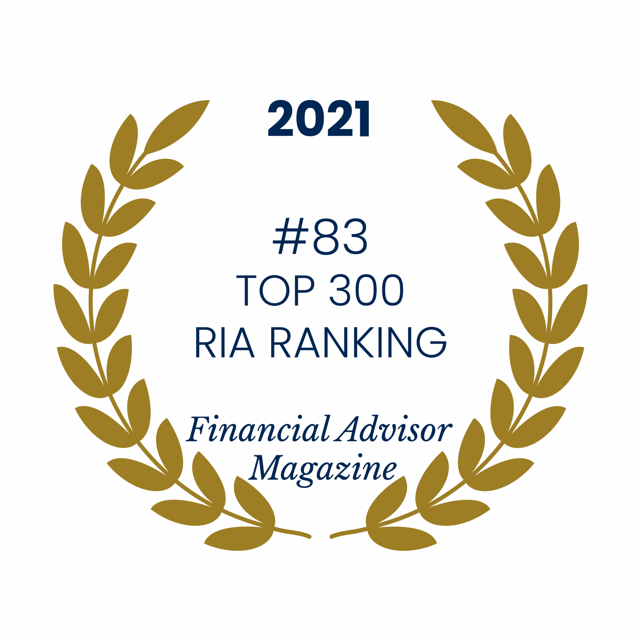 2021 #83 Top 300 RIA Ranking